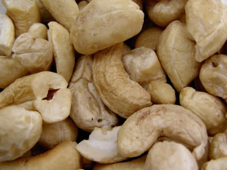 cashew nuts background