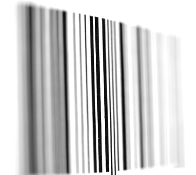 Detail of a bar code for product identification