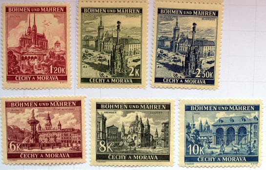 Czech Republic mail postage stamps