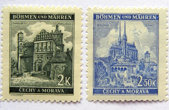 Czech Republic mail postage stamps