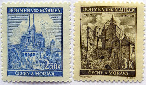 Czech Republic mail postage stamps