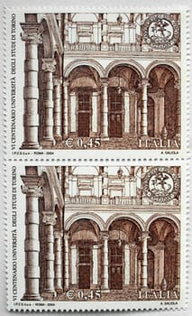 Range of Italian postage stamps from Italy