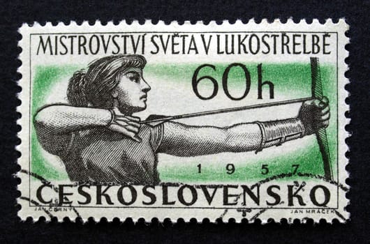 Stamp of the Czech Republic