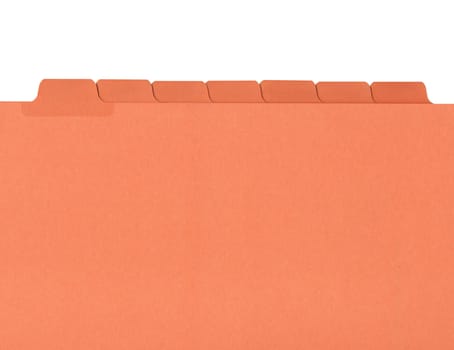 Coloured file folder