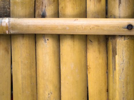 Taken from the bed made of bamboo to sit or sleep