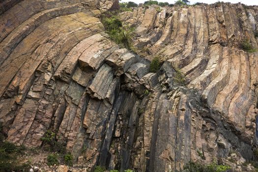 slate structure of mountain for background use