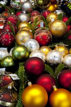 Any nice colored and luminous christmas balls