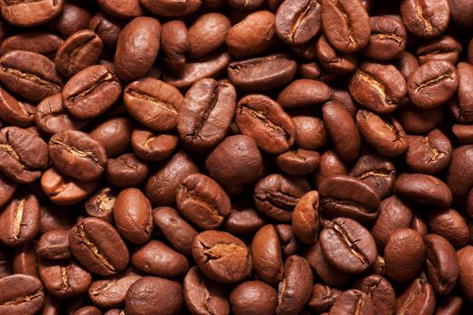 Coffee beans background