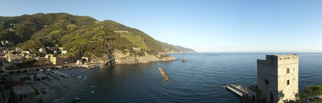 Monterosso village in Cinque Terre, north Italy