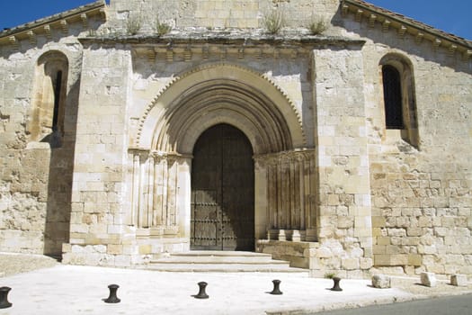 Church of San Miguel, Romanesque transition, thirteenth century. Brihuega, spain