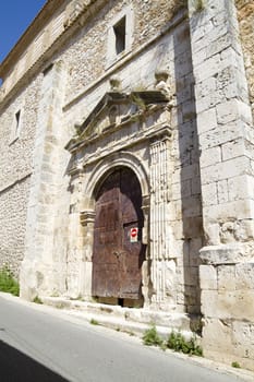 Church of San Miguel, Romanesque transition, thirteenth century. Brihuega, spain