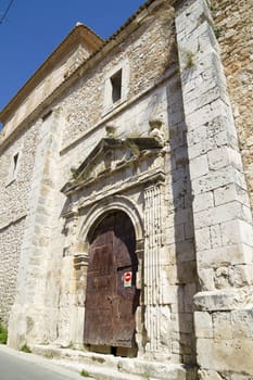 Church of San Miguel, Romanesque transition, thirteenth century. Brihuega, spain