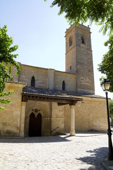 Church of Santa Maria de la Pena. Built at the beginning of S. XIII by Archbishop D. Rodrigo Ximenez de Rada.