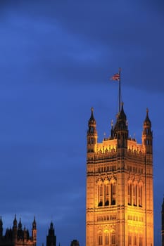 House of parlament London England