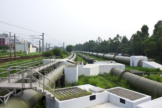 Oil and Gas Industry at outdoor at day