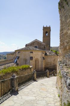 Church of Santa Maria de la Pe�a. Built at the beginning of S. XIII by Archbishop D. Rodrigo Xim�nez de Rada.