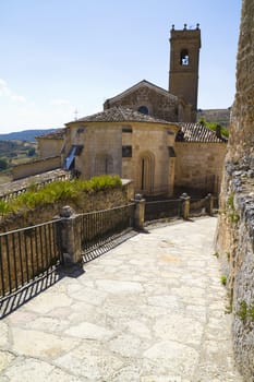 Church of Santa Maria de la Pe�a. Built at the beginning of S. XIII by Archbishop D. Rodrigo Xim�nez de Rada.