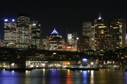 Sydney City At Night, Australia