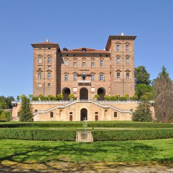 The Castello Ducale di Aglie castle of Elisa di Rivombrosa, Piedmont, Italy