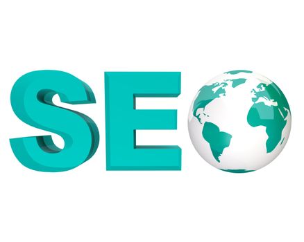 The acronym SEO, standing for Search Engine Optimization