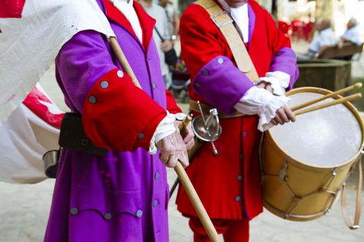 Succession War September 4, 2010 in Brihuega, Spain