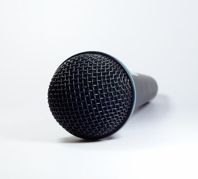 black microphone