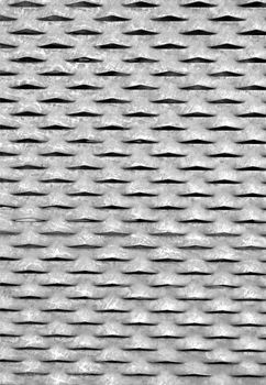 Steel grid mesh useful as a background