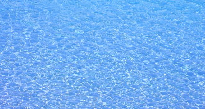 Blue sea water background