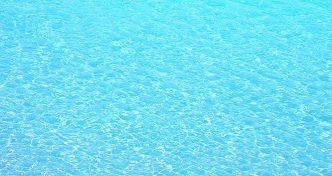 Blue sea water background