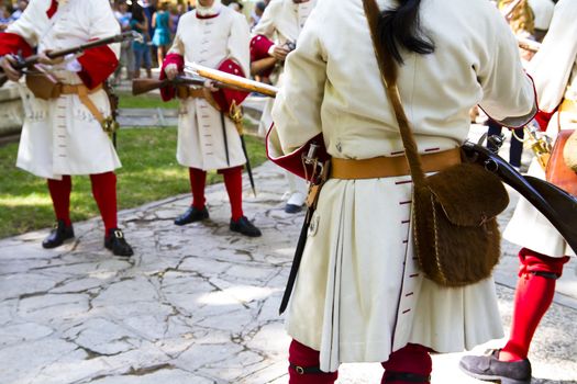 Succession War September 4, 2010 in Brihuega, Spain