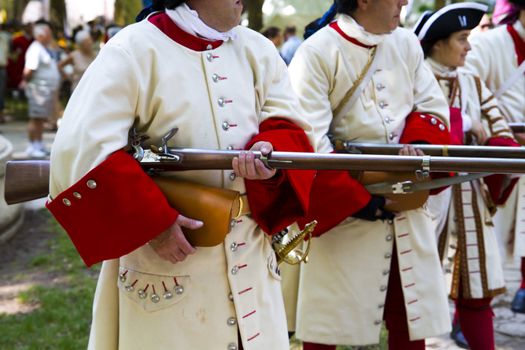 Succession War September 4, 2010 in Brihuega, Spain