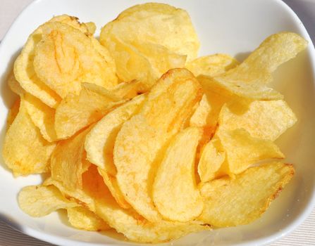French fries chips or pommes frittes food
