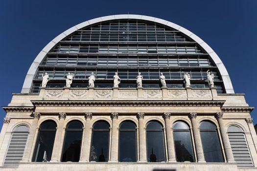 The opera house in Lyon city, France