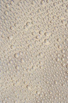 Abstract macro - close-up of the water drops