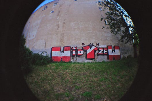 widzew lodz fc grffity