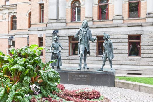 The National Theater in central Oslo, Norway. 