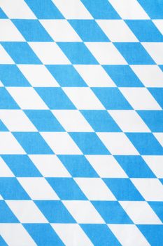 blue and white bavarian rhombus textile texture or background
