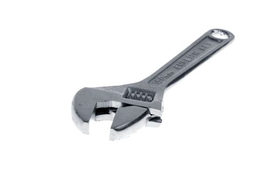 Chrome english key isolated on white background.
