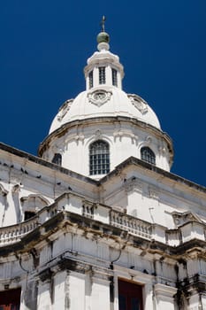 Detail of the Church of Memory, located in Lisbon, Portugal.