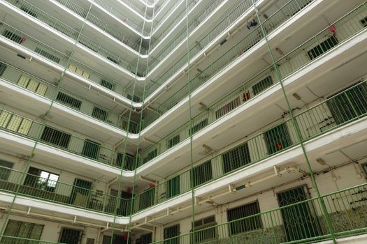 Hong Kong public housing apartment block