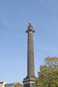 A Memorial to The Duke of Wellington in Liverpool England