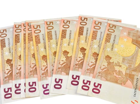 Euro banknote (currency of the European Union)