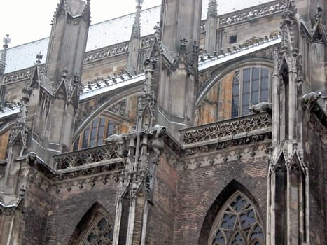 Ulm Minster gothic church in Ulm, Germany