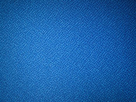 Blue fabric texture sample for interior design