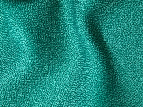 green fabric texture sample color for background