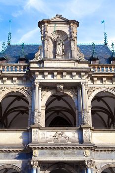 Renaissance loggia of the Cologne City Hall