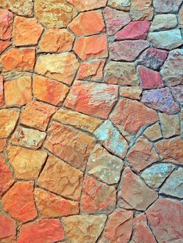 Rough dry stone wall. High resolution abstract image