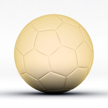 Picture a soccer ball on white background