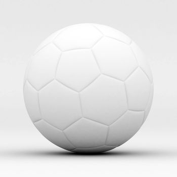 Picture a soccer ball on white background