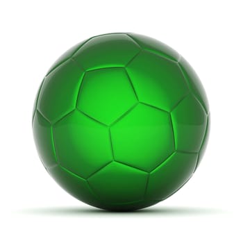 Picture a soccer ball on white background